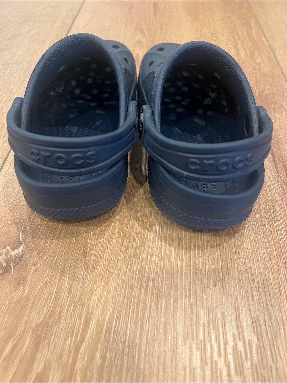 CROCS Kids Classic Clog in Navy Blue - Picture 3 of 5